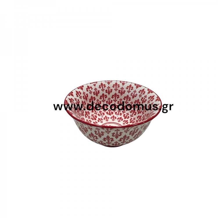 ΜΠΟΛ ΚΟΚΚΙΝΟ ISABELLA Stoneware Φ12*7
