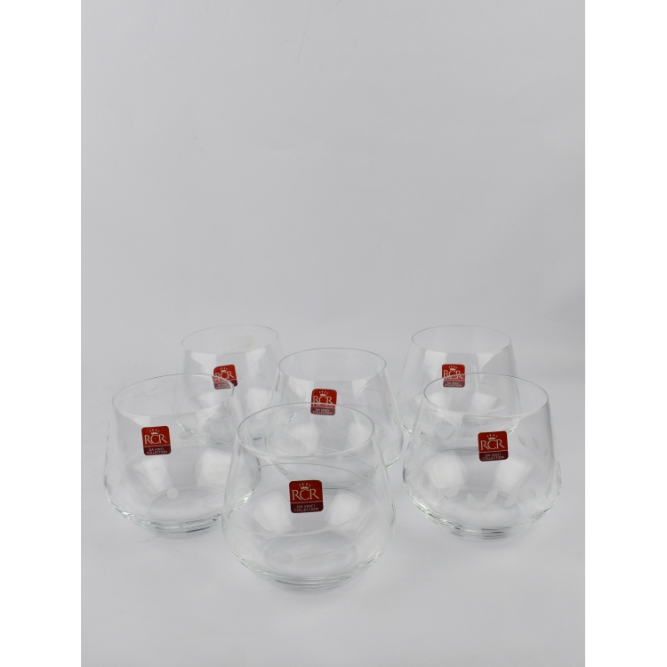 ΠΟΤΗΡΙ ΟΥΙΣΚΙ 6ΣΧ COLLECTION DA VINCI SET 6TMX Κρύσταλλο Φ10*9