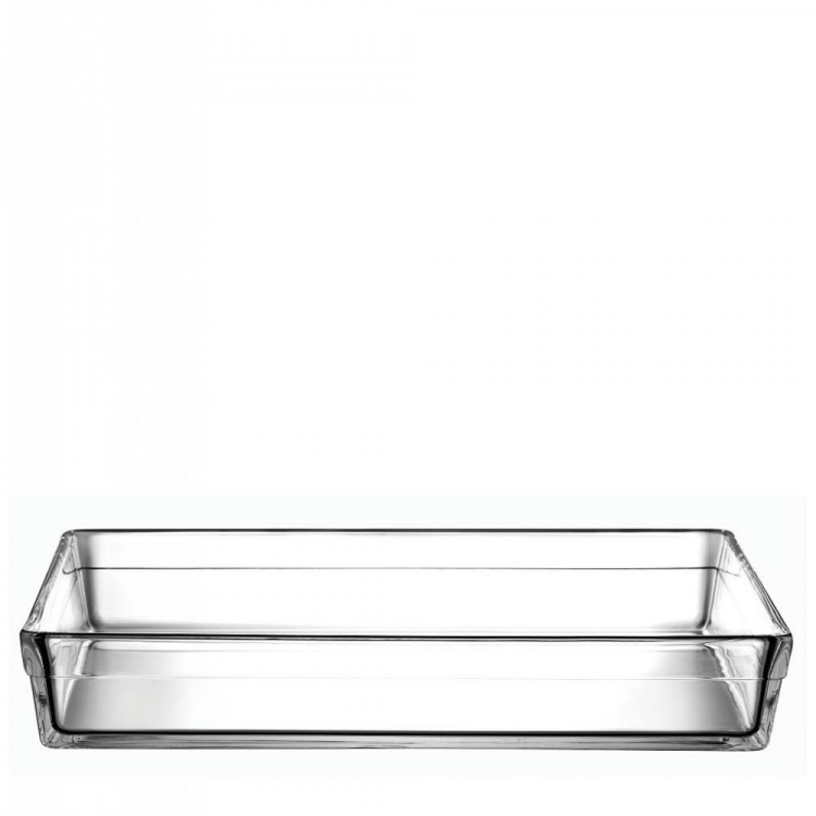 ΠΥΡΙΜΑΧΟ ΟΡΘΟΓΩΝΙΟ  RECT. TRAY TEMPERED  4350CC P/144 Πυρέξ 36,7X25,7X6CM
