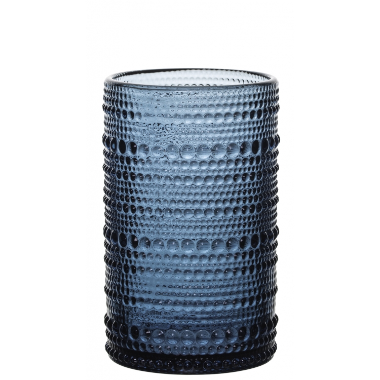 ΠΟΤΗΡΙ ΣΩΛΗΝΑΣ BLUE DROPS 6 ΤΜΧ 365ml Γυαλί Φ7.5*12.5