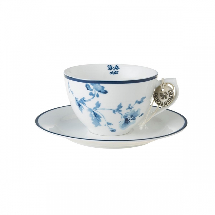 LAURA ASHLEY-ΦΛΥΤΖΑΝΙ ΚΑΠΟΥΤΣΙΝΟ /ΤΣΑΓΙΟΥ CHINA ROSE 260ML-BLUEPRINT Πορσελάνη Φ10*11*7