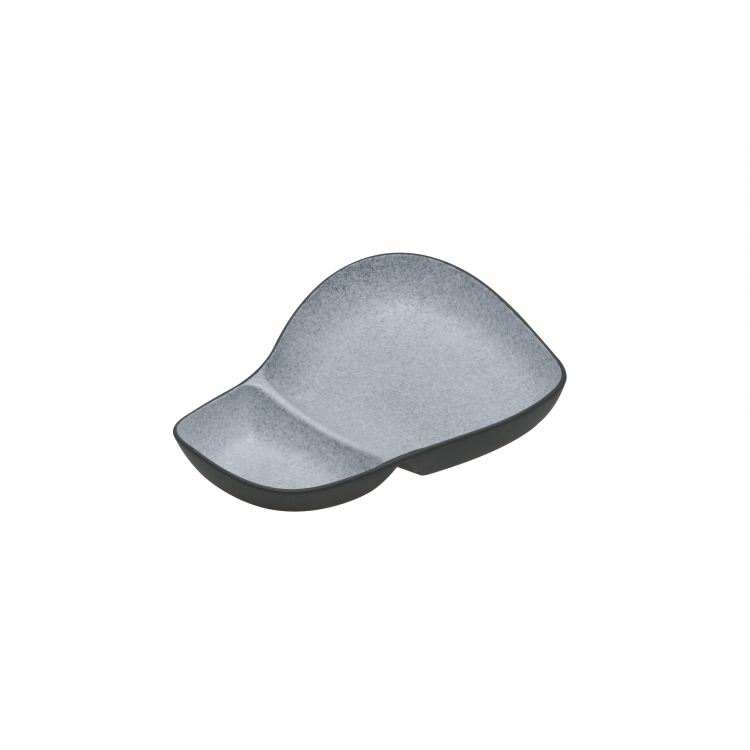 ΞΗΡΟΚΑΡΠΙΕΡΑ 2 ΘΕΣΕΩΝ ΓΚΡΙ GRANITE Stoneware 29*22.5*4.5Υ