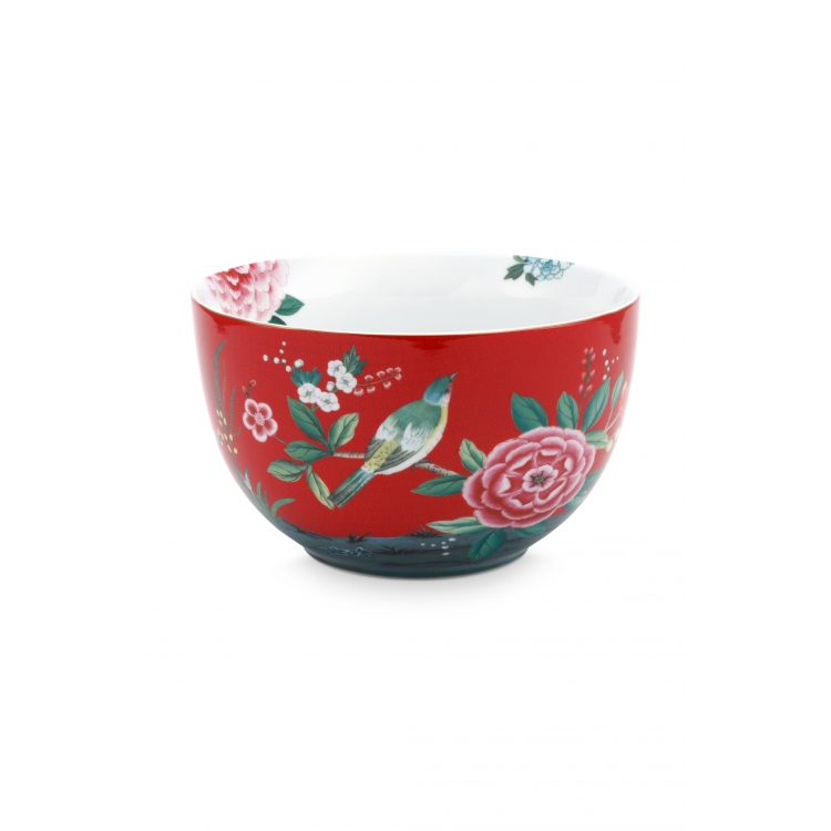 ΜΠΟΛ ΚΟΚΚΙΝΟ BLUSHING BIRDS Πορσελάνη Φ23*15