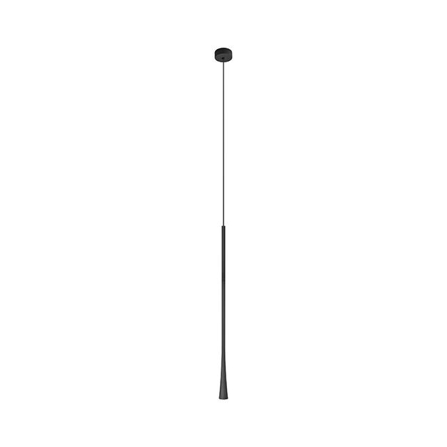 ΚΡΕΜΑΣΤΟ ΦΩΤΙΣΤΙΚΟ ΜΟΝΟΦΩΤΟ ΜΑΥΡΟ ΜΑΤ BEAM ANGLE 18° Αλουμίνιο Φ0.032*Υ0.60
