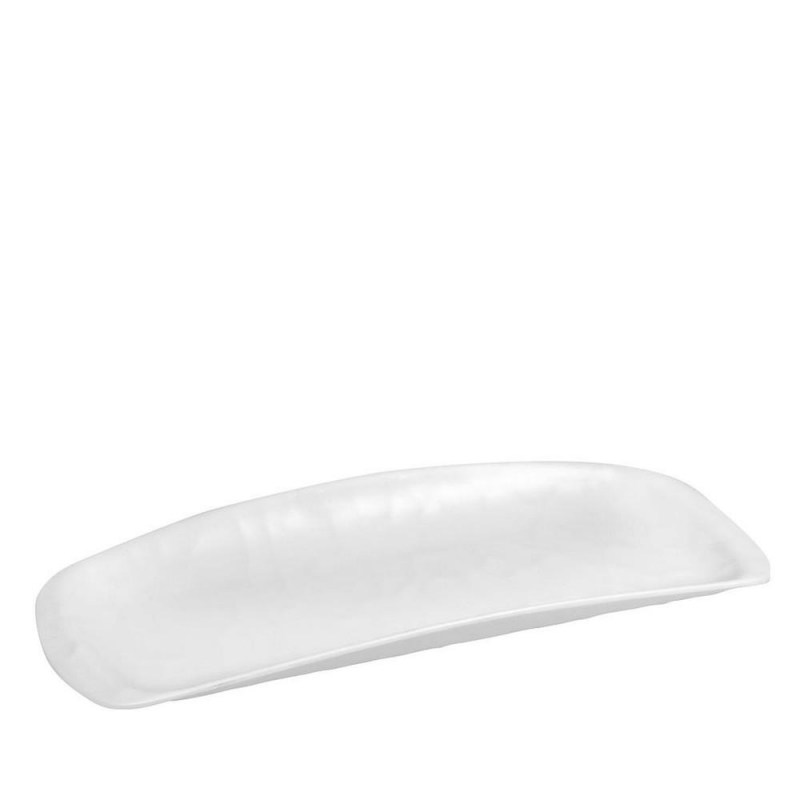 ΛΕΥΚΗ ΓΟΝΔΟΛΑ ΟΡΘΟΓΩΝΙΑ 40,5Χ16,5ΕΚ WAVY MATTE ΜΕΛΑΜΙΝΗΣ Συνθετικό M0.405Π0.165Υ0.035